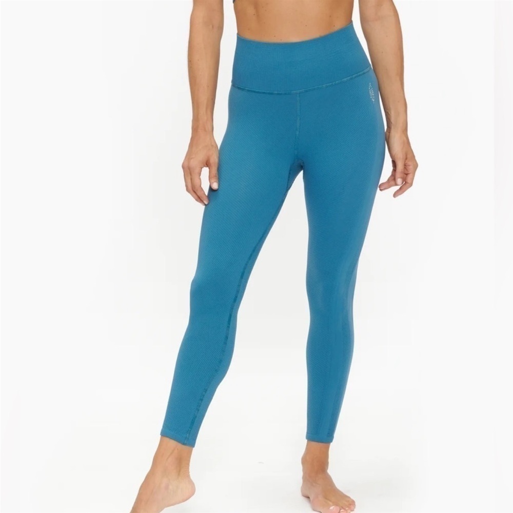 FREE People Free Throw Legging Coastline Size XS NWT